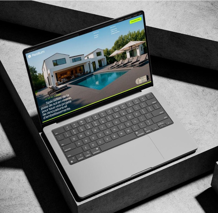 refonte du site internet de Résilium par l'agence web WEB IDEA